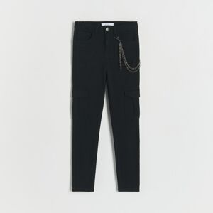 Reserved - Girls` trousers - Čierna