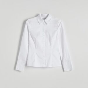 Reserved - Bavlnená košeľa - Biela