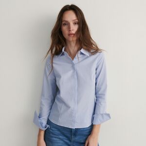 Reserved - Bavlnená košeľa - Modrá