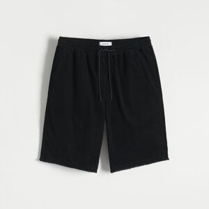 Reserved - Loose jogger šortky - Čierna