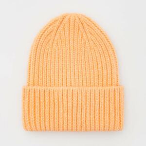 Reserved - Beanie čiapka - Oranžová