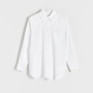 Reserved - Oxford košeľa - Krémová