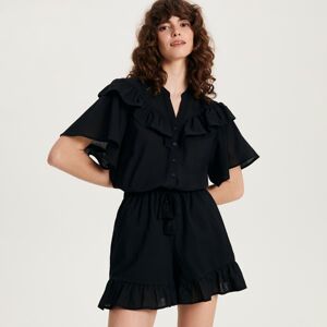 Reserved - Ladies` jumpsuit - Čierna