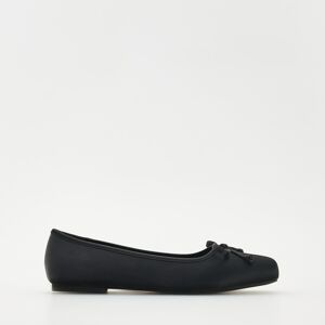 Reserved - Dievčenske baleríny-letná vychádzková obuv - Čierna