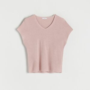 Reserved - Úpletové tričko - Ružová