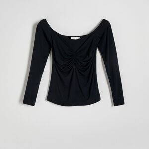 Reserved - Ladies` blouse - Čierna