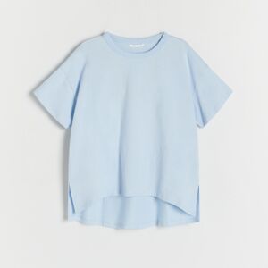 Reserved - Bavlnené tričko - Modrá