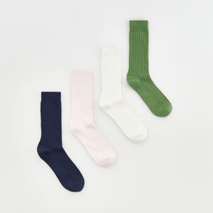 Reserved - Súprava 4 párov ponožiek - Ružová