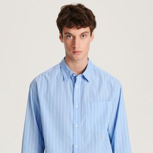 Reserved - Oversize košeľa - Modrá