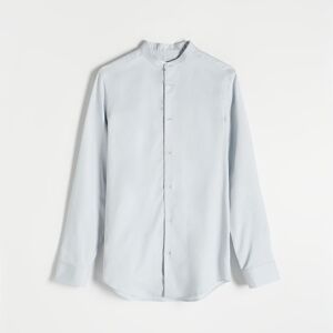 Reserved - Košeľa slim fit z lyocellu značky Tencel™ - Modrá