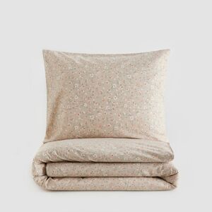 Reserved - Vzorovaná bavlnená posteľná súprava - Viacfarebná