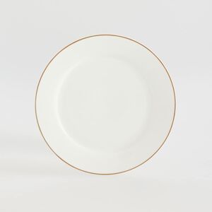 Reserved - Porcelánový tanier s obrubou - Biela