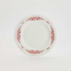 Reserved - Porcelánový tanier - Bordový