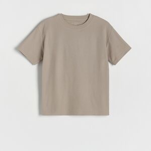 Reserved - Oversize tričko - Béžová
