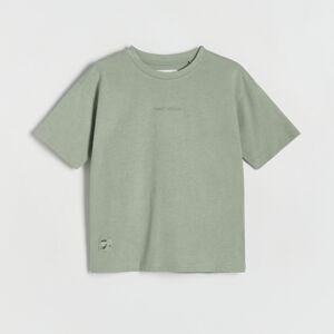 Reserved - Tričko s výšivkou - Zelená