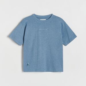 Reserved - Tričko s výšivkou - Modrá