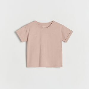 Reserved - Tričko s ozdobnou výšivkou - Ružová
