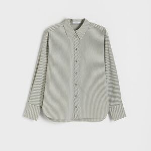 Reserved - Bavlnená košeľa - Zelená