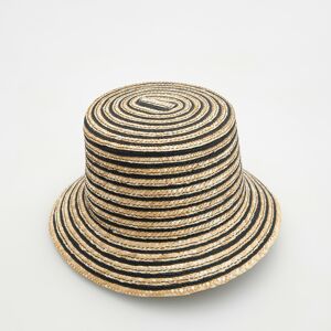 Reserved - Pletený klobúk typu bucket - Béžová