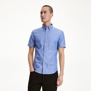 Reserved - Hladká košeľa slim fit - Modrá