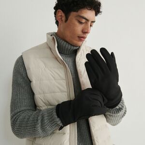 Reserved - Hladké rukavice - Čierna