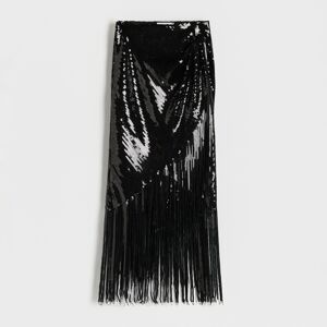 Reserved - Ladies` skirt - Čierna
