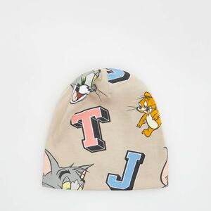 Reserved - Čiapka beanie Tom & Jerry - Béžová