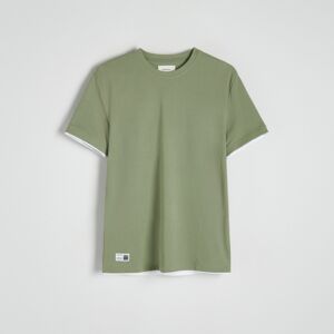 Reserved - Tričko s nášivkou - Zelená