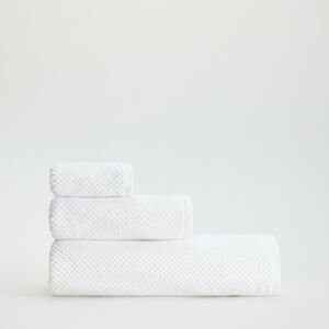Reserved - Textúrovaný uterák - Biela