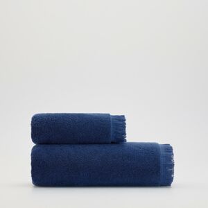 Reserved - Bavlnený uterák so strapcami - Modrá