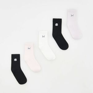 Reserved - Súprava 5 párov bavlnených ponožiek - Viacfarebná