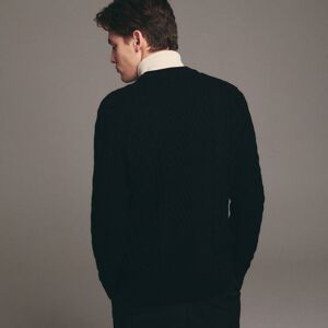 Reserved - Vlnený sveter - Čierna