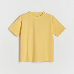 Reserved - Oversize bavlnené tričko - Oranžová