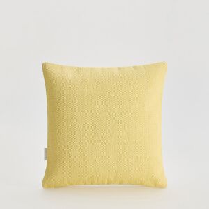 Reserved - Obliečka na vankúš z textúrovanej bavlnenej látky - Žltá