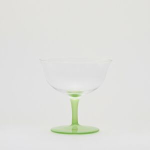 Reserved - Sklenený pohár na zmrzlinu - Zelená