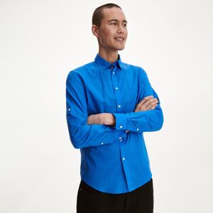 Reserved - Bavlnené tričko regular fit - Modrá