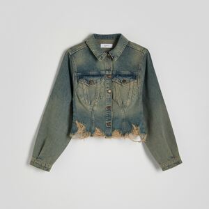 Reserved - Ladies` jacket - Modrá