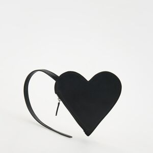 Reserved - Peňaženka v tvare srdca - Čierna