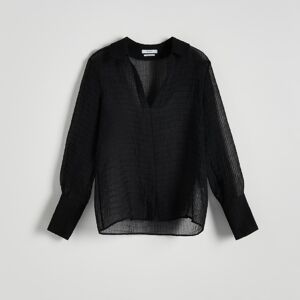 Reserved - Ladies` shirt - Čierna